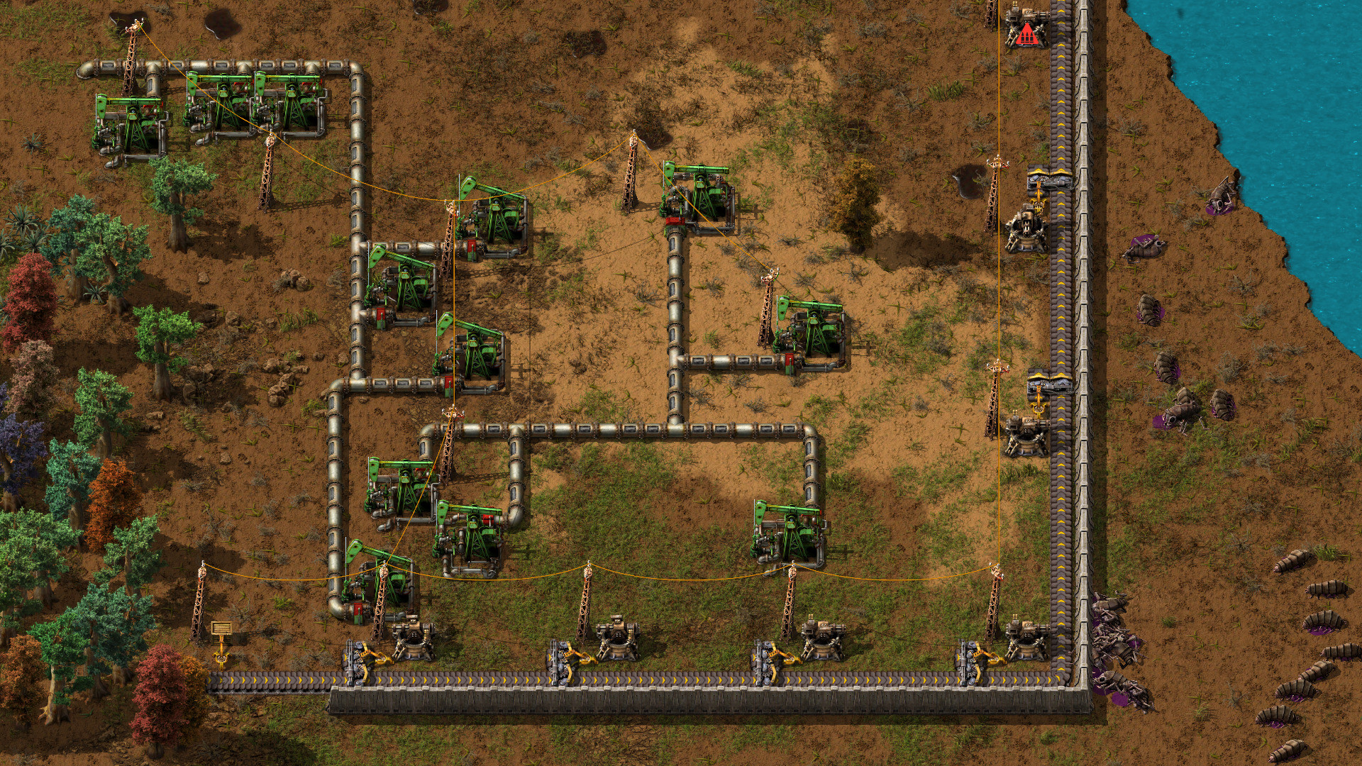 Scénarios PvP, défense et défis sur un serveur Factorio (--start-server-load-scenario)